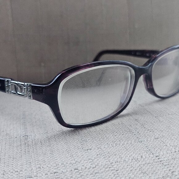 Michael Kors Women Eyeglasses Frame Purple Marble MK217 52[]16 130 Glasses - Picture 3 of 11